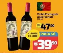 Supermercado Jacomar Vinho Português Julia Florista oferta