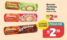 Supermercado Jacomar Biscoito Tortinhas Marilan Sabores oferta