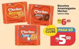 Supermercado Jacomar Biscoitos Amanteigados Marilan oferta