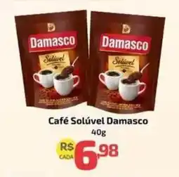 Supermercado Jacomar Café Solúvel Damasco oferta