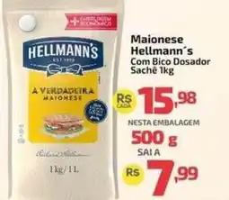 Supermercado Jacomar Maionese hellmann's com bico dosador oferta