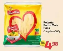 Supermercado Jacomar Polenta Palito Mais Frios oferta