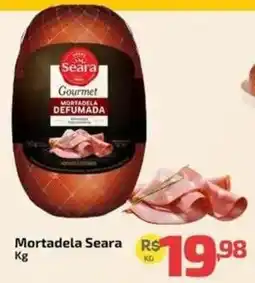 Supermercado Jacomar Mortadela seara oferta