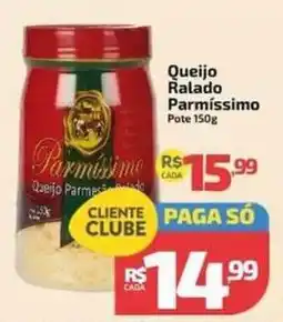 Supermercado Jacomar Queijo Ralado Parmíssimo oferta