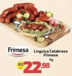 Supermercado Jacomar Linguiça Calabresa Frimesa oferta