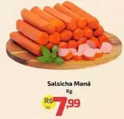 Supermercado Jacomar Salsicha Maná oferta
