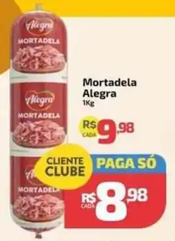 Supermercado Jacomar mortadela alegra oferta