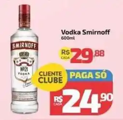 Supermercado Jacomar Vodka smirnoff oferta
