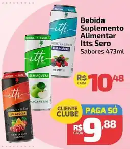 Supermercado Jacomar Bebida Suplemento Alimentar Itts Sero oferta