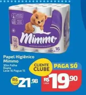 Supermercado Jacomar Papel Higiênico Mimmo oferta