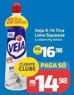 Supermercado Jacomar Veja X-14 Tira Limão Squeeze oferta