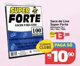 Supermercado Jacomar Sacos para lixo super forte oferta