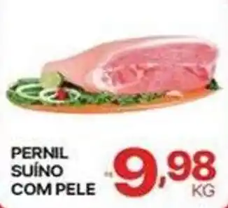 Supermercados Santa Helena Pernil suíno com pele oferta