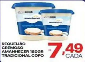 Supermercados Santa Helena Requeijão cremoso amanhecer tradicional copo oferta