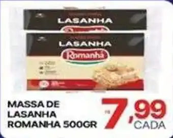 Supermercados Santa Helena Massa de lasanha romanha oferta