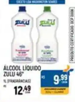 Supermercado Guará álcool líquido zulu 45° oferta