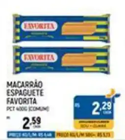 Supermercado Guará Macarrão espaguete favorita oferta