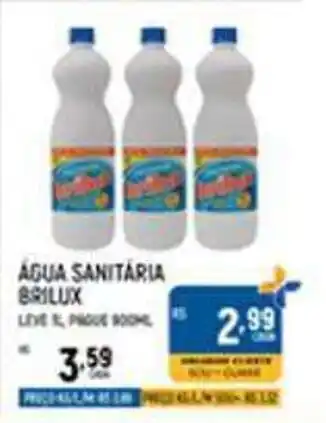 Supermercado Guará Água sanitária brilux oferta