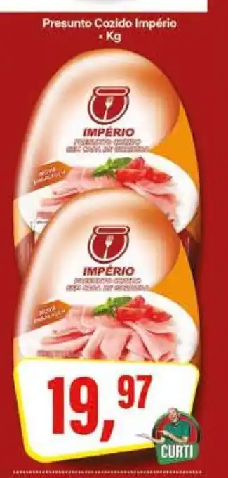 Rede Supermarket Presunto Cozido Império oferta
