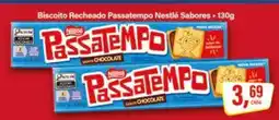 Rede Supermarket Biscoito Recheado Passatempo Nestlé Sabores oferta