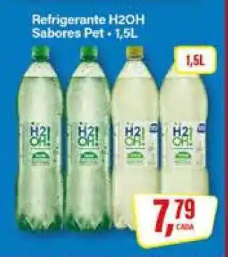 Rede Supermarket Refrigerante H2OH Sabores Pet oferta