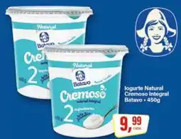Rede Supermarket Iogurte Natural Cremoso Integral Batavo oferta