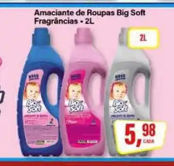 Rede Supermarket Amaciante de Roupas Big Soft oferta
