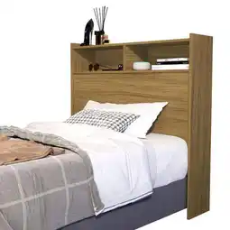 Benoit Cabeceira Solteiro Cambel Melissa MDP Com 2 Nichos Para Box 90cm 121 x 95 x 22,5cm oferta