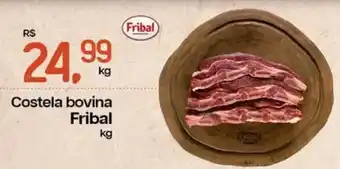 Cometa Supermercados Costela bovina Fribal oferta
