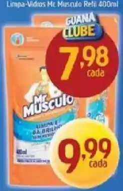 Supermercados Guanabara Limpador vidros mr musculo refil oferta