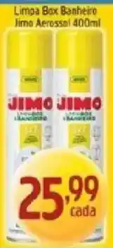Supermercados Guanabara limpa box banheiro jimo aerosol oferta