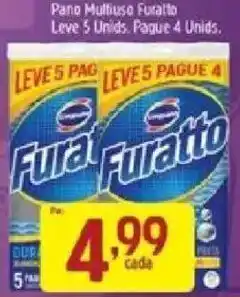 Supermercados Guanabara Pano multiuso furatto oferta