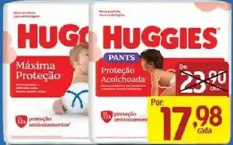 Supermercados Guanabara huggies pants oferta