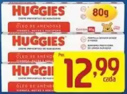 Supermercados Guanabara Huggies óleo de amêndoas oferta