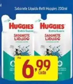 Supermercados Guanabara Sabonete liquido refill huggies oferta