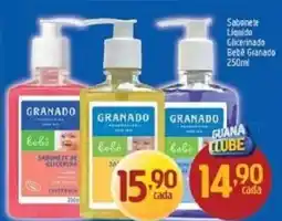 Supermercados Guanabara Sabonete liquido glicerinado bebê granado oferta
