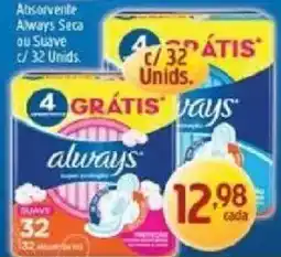 Supermercados Guanabara Always super proteção oferta