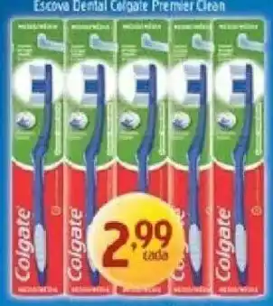 Supermercados Guanabara Escova Dental Colgate Premier Clean oferta