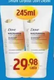 Supermercados Guanabara Sérum corporal dove oferta