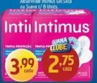 Supermercados Guanabara Intimus oferta