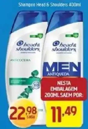 Supermercados Guanabara Shampoo head & shoulders oferta