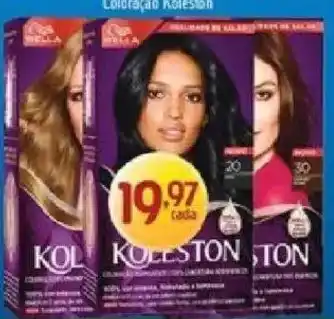 Supermercados Guanabara Coloração Koleston oferta