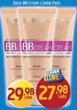 Supermercados Guanabara Base bb cream l'oreal paris oferta