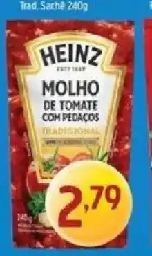 Supermercados Guanabara molho de tomate com pedaços oferta