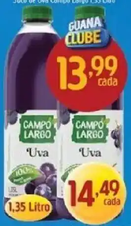 Supermercados Guanabara Suco de uva campo largo oferta