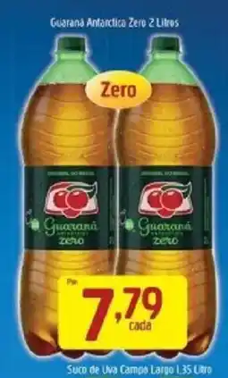 Supermercados Guanabara Guaraná Antarctica zero oferta