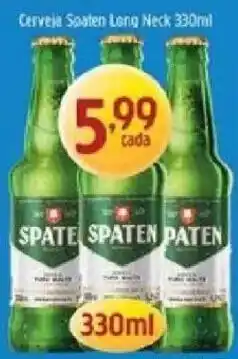 Supermercados Guanabara Cerveja Spaten Long Neck oferta