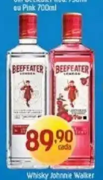 Supermercados Guanabara Beefeater ou Pink 700ml oferta