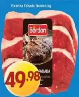 Supermercados Guanabara Picancha fatiada bordon kg oferta