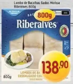 Supermercados Guanabara Lombo de Bacalhau Gadus Morhua Riberales oferta